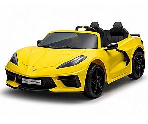 Электромобиль Kids Car Corvette C8 Yellow