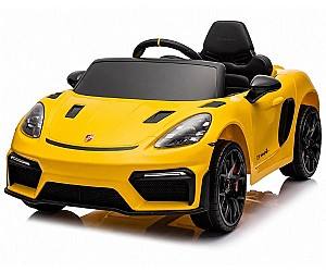 Электромобиль Kids Car Porsche 718 Spyder RS Yellow
