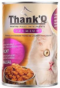 Влажный корм для кошек Thank’Q Premium Печень 415g