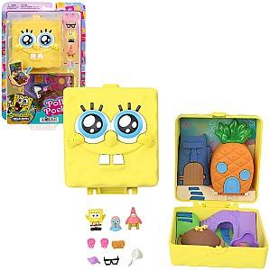 Набор игрушек Mattel Polly Pocket SpongeBob (JKC84)