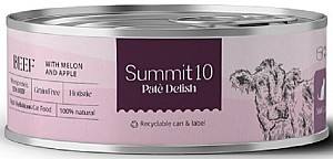 Влажный корм для кошек Summit 10 Adult cat beef with melon and apple 85g