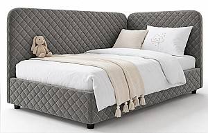 Детская кровать Aurus Sabrina 90x200 Серый
