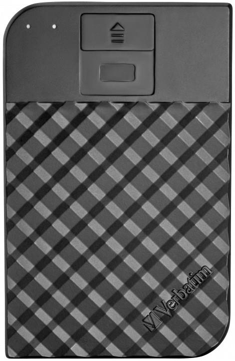 Внешний жёсткий диск Verbatim Fingerprint Secure 1Tb Black (53650)