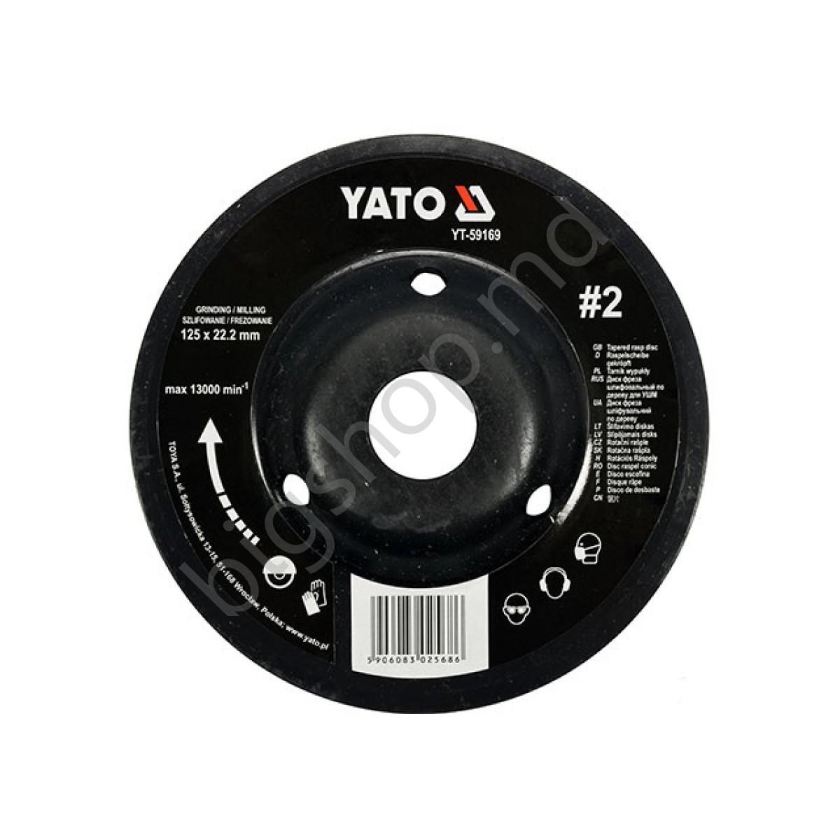 Диск для болгарки Yato 125 mm
