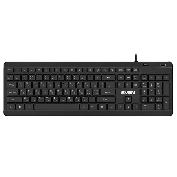 Клавиатурa SVEN KB-E5700H Low-proﬁle Black
