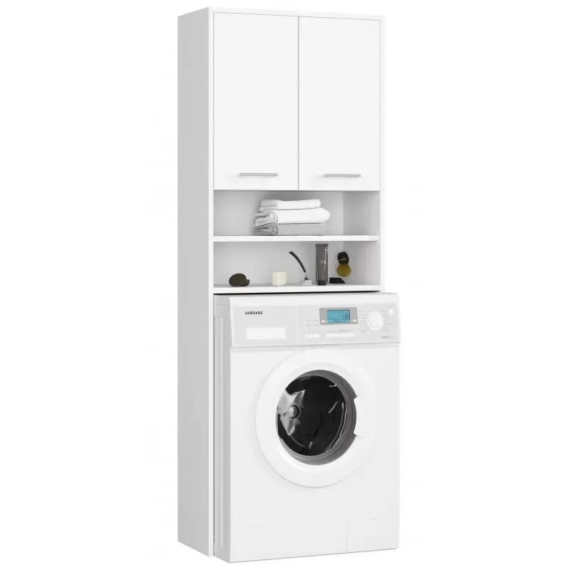 Dulap de baie Akord Fin 2D White