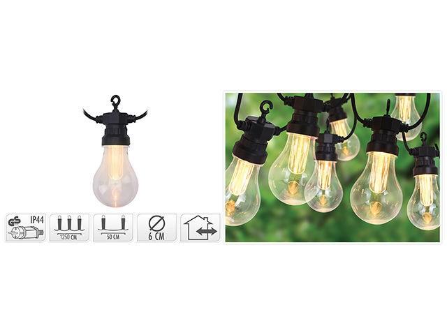 Рождественские огни Party Lights 20LED тепло-белый