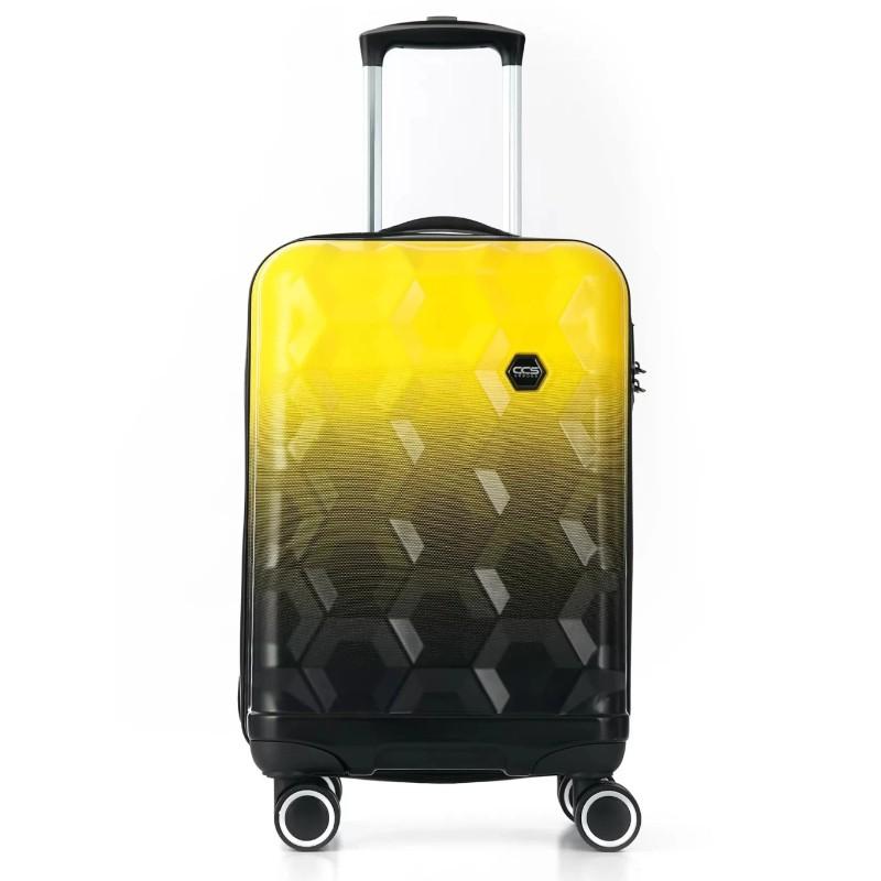 Valiza CCS 5226 L Black-Yellow