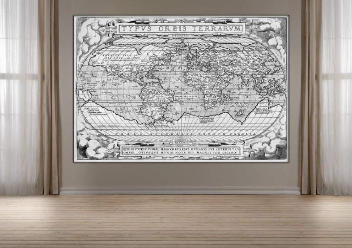 Постер Art.Desig Старинные карты мира 1520-1680_3