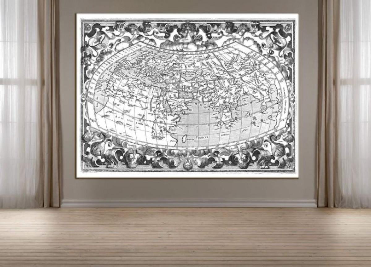 Постер Art.Desig Старинные карты мира 1520-1680_5