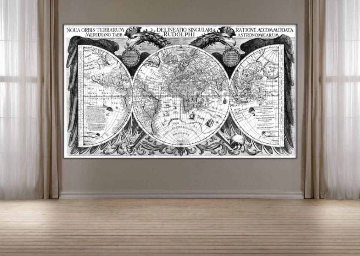 Постер Art.Desig Старинные карты мира 1520-1680_11