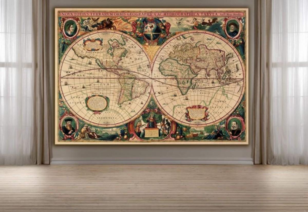 Постер Art.Desig Старинные карты мира 1520-1680_13