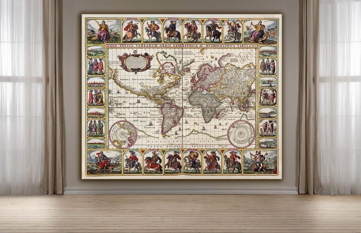 Постер Art.Desig Старинные карты мира 1520-1680_17