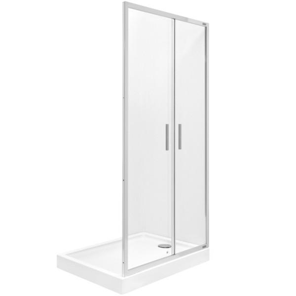 Стеклянная душевая дверь Roca Town N 2P Bifold 90x195 (AMP2409012M)