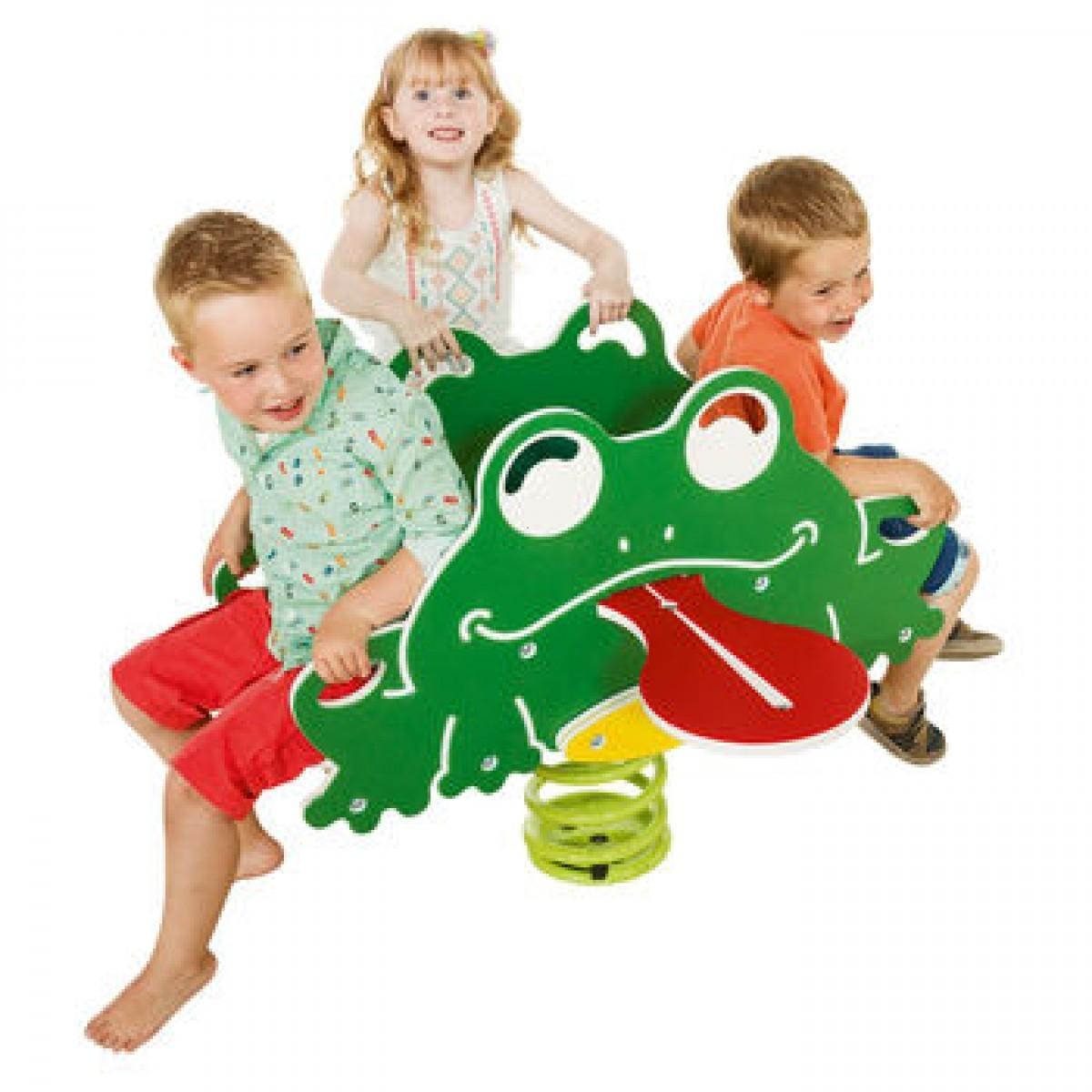 Balansor de exterior PlayPark Cvartet de broască