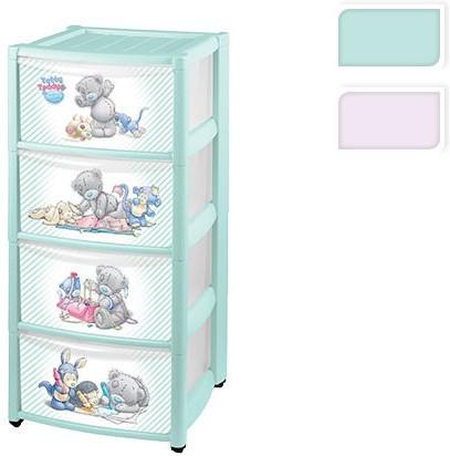 Детский шкаф Bytplast MeToYou 4S 39x37x78.5cm