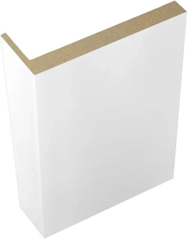 Дверной наличник Velldoris Telescopic L 8mm 70x25x2200mm Emalit White