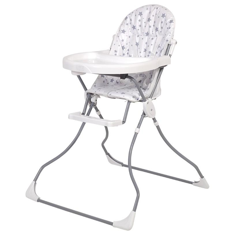 Scaun de masa simplu Polini Kids Stele 152 White Grey