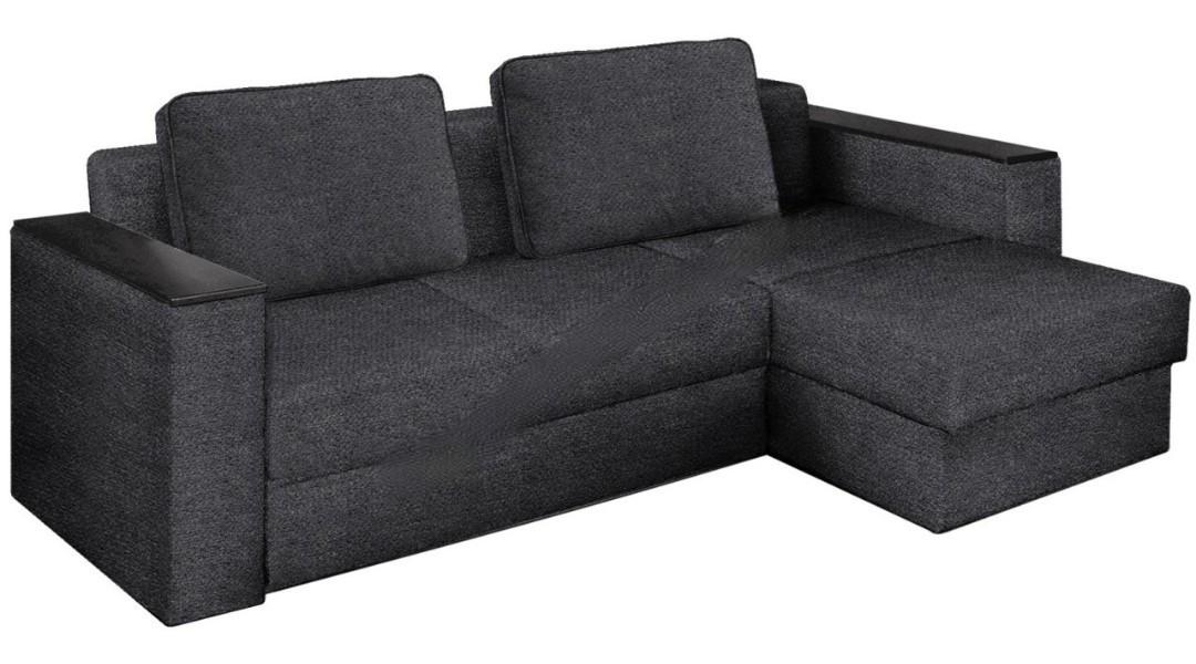 Угловой диван Modern Soft Alaska 10 Dark Gray
