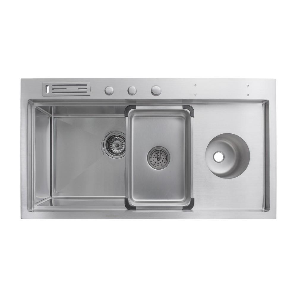 Кухонная мойка SanDonna HD9250 Crom Satin
