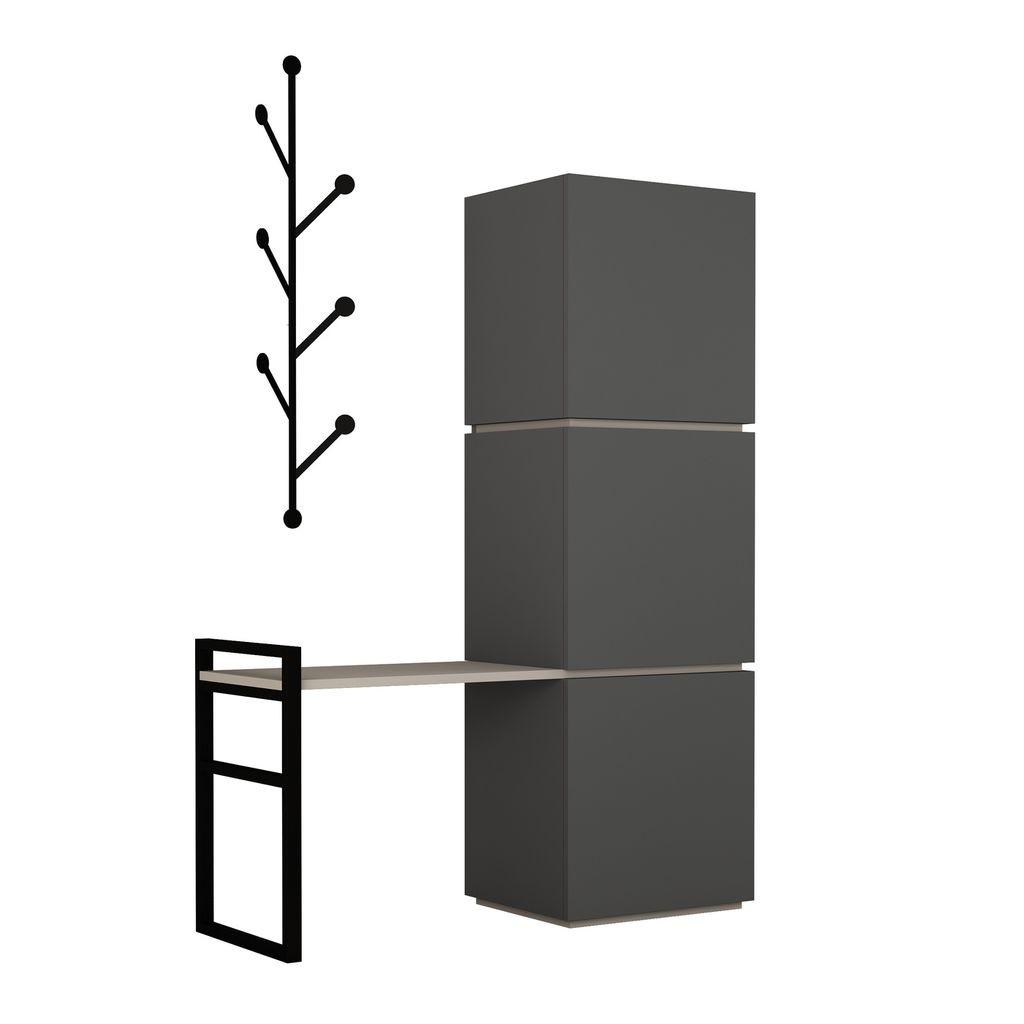 Antreu DECO Mello Anthracite/Light Mocha