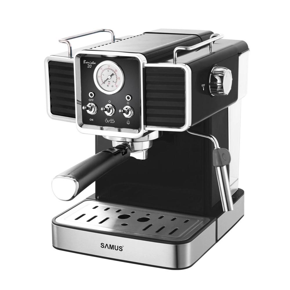 Espressor Samus Barista 20 (Black/Inox)