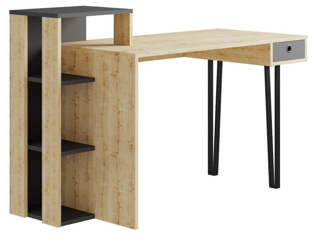 Письменный стол DECO Loyd Oak/Anthracite