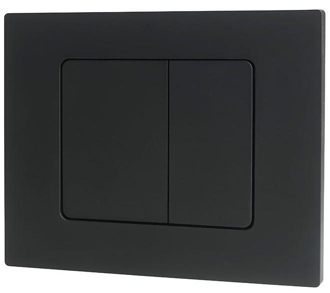 Клавиша смыва Wirquin Square Black Mat (55722890)