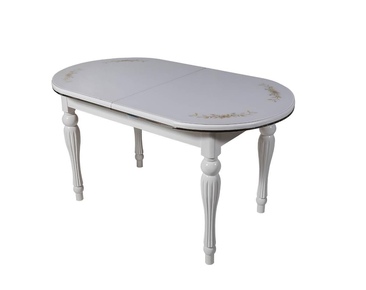 Masa din sticla MG-Plus DT A14 White