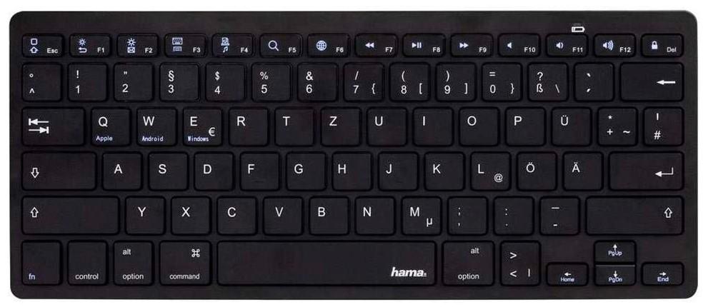 Клавиатурa Hama KEY4ALL X300 black
