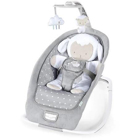 Шезлонг детский Ingenuity Cuddle Lamb