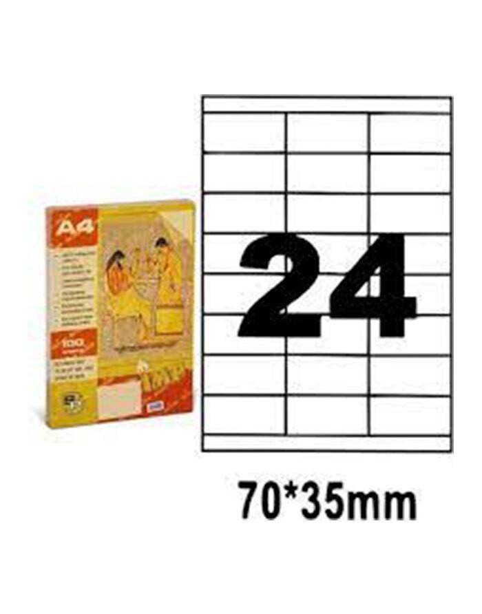 Самоклеящиеся этикетки А4 BiroticExpert SP24A4
