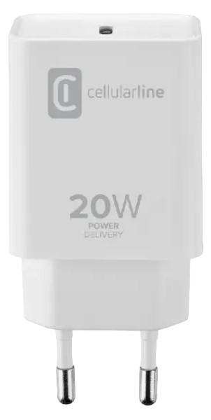 Incarcator telefon CellularLine USB-C Charger 20W (ACHIPHUSBCPD20WW)