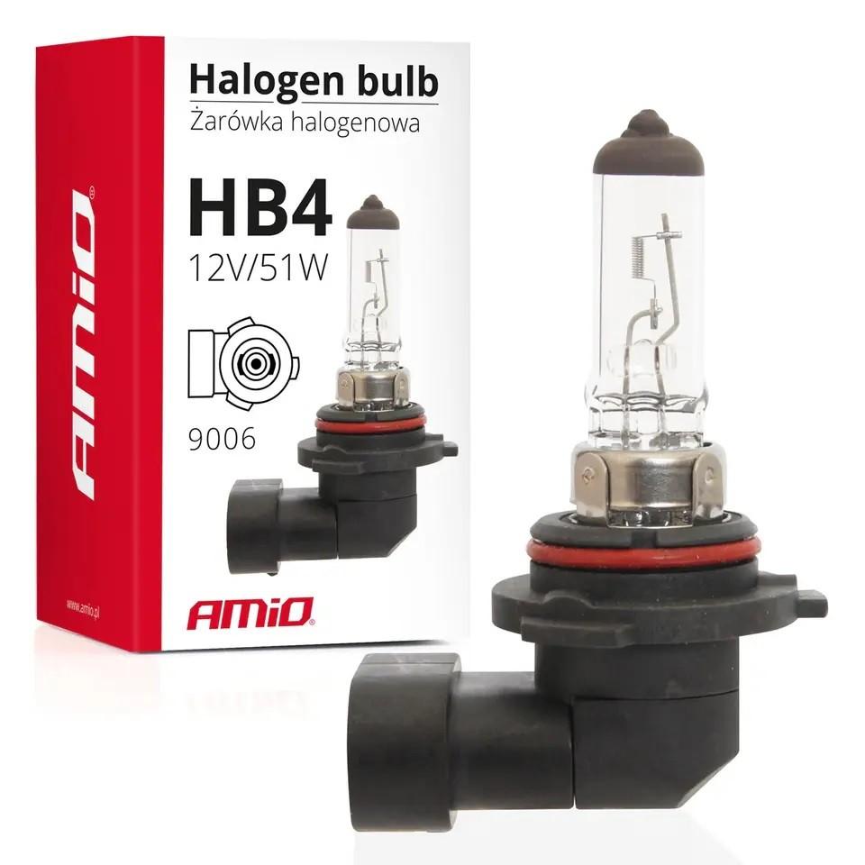 Автомобильная лампа Amio HB4 9006 12V 51W (01480)