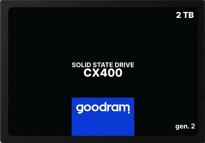 SSD накопитель Goodram CX400 Gen.2 2.5" SSD 2TB (SSDPR-CX400-02T-G2)