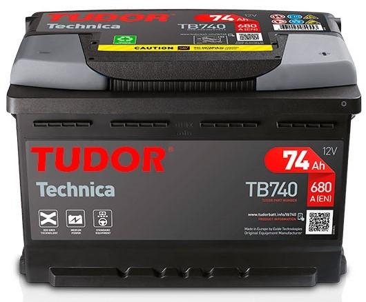 Аккумулятор Exide TUDOR TB740 L03 74A P+