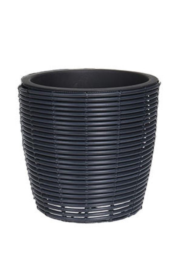  H&S Circles D31cm, H30cm, Negru