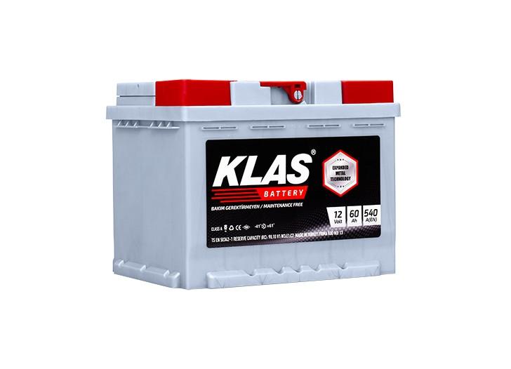 Аккумулятор KLASS 12V 60AH 540A L2-SMF