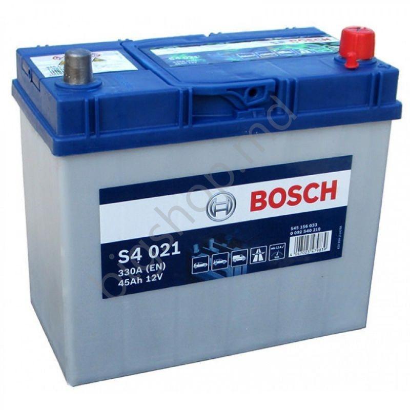 Аккумулятор Bosch 45AH 330A(EN) (S4 021)