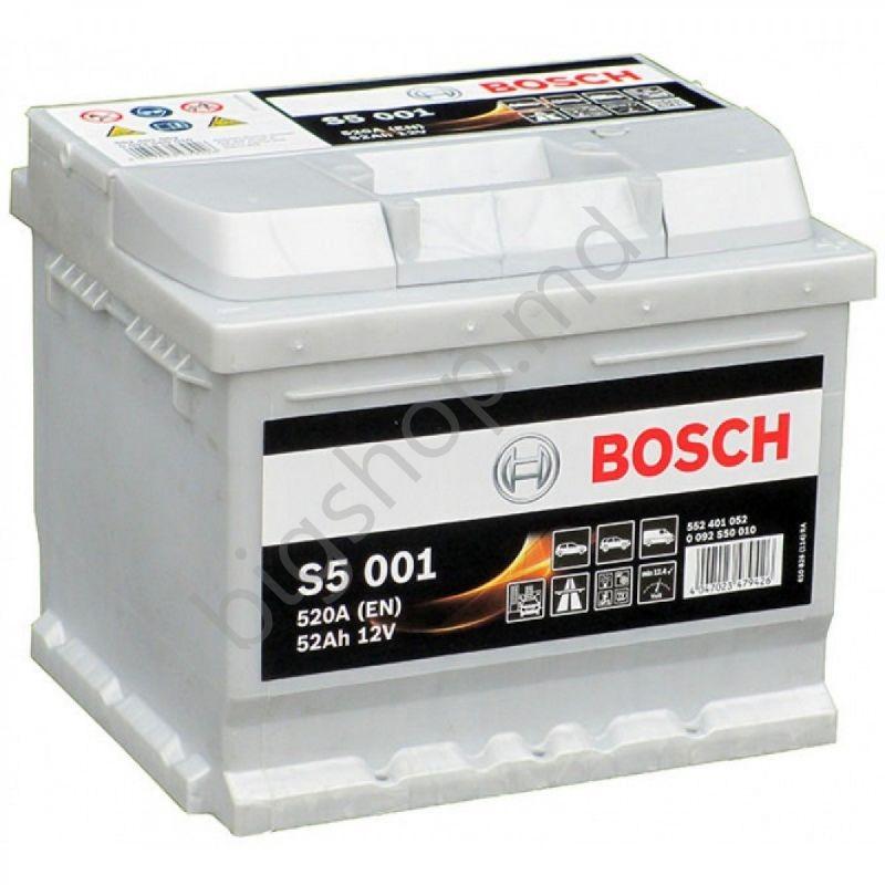 Аккумулятор Bosch 52AH 520A(EN) (S5 001)