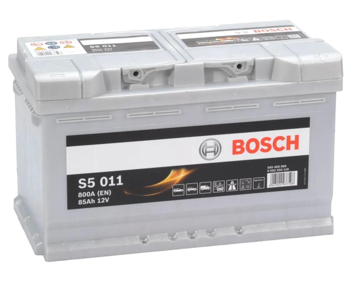 Аккумулятор Bosch 85AH 800A(EN) (S5 011)