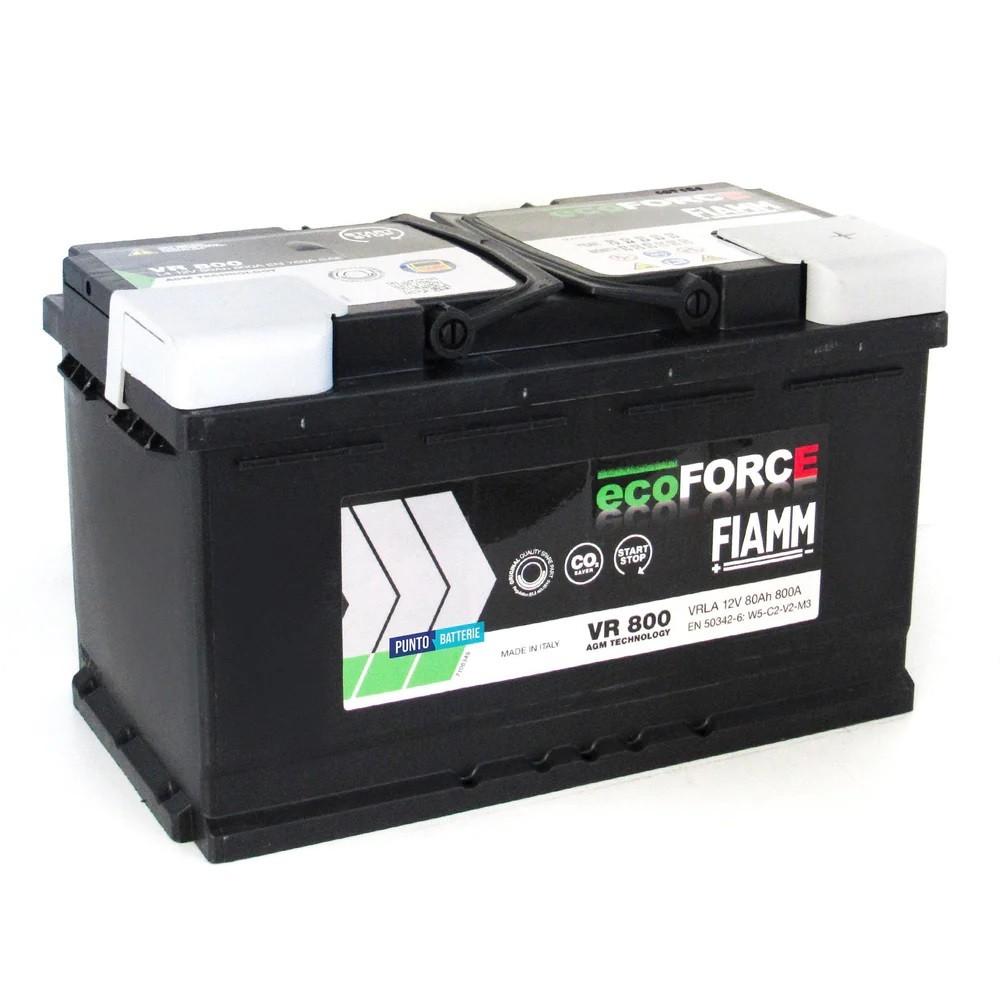 Аккумулятор Fiamm ECOFORCE AGM VR800 800A 80AH P+ (7906201)