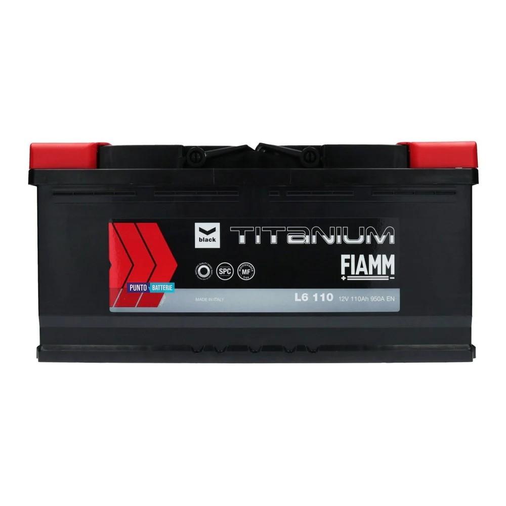 Аккумулятор Fiamm Black Titanium L6 950A 110AH P+ (7905196)
