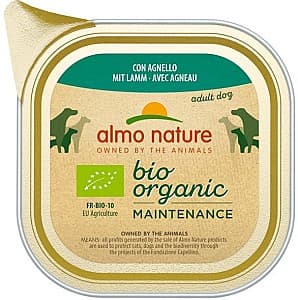 Hrană umedă pentru câini Almo Nature BIO ORGANIC Alu Lamb 100g