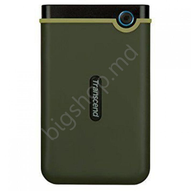 Внешний жёсткий диск Transcend 2.5 External HDD 1.0TB (USB3.0) StoreJet 25M3G Slim Military Green