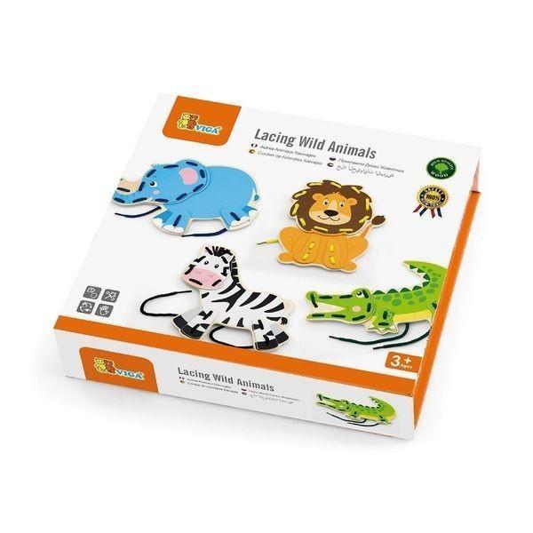 Интерактивная игрушка VIGA Дикие животные 51326