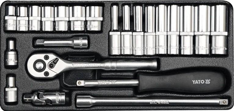 Набор ключей Yato YT14421 1/4'' 23