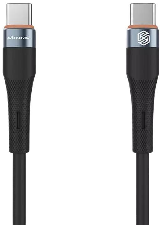 USB сablu Nillkin Type-C to Type-C Cable Black (6902048265066)