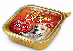 Hrană umedă pentru câini Special Dog Pate with veal 150gr