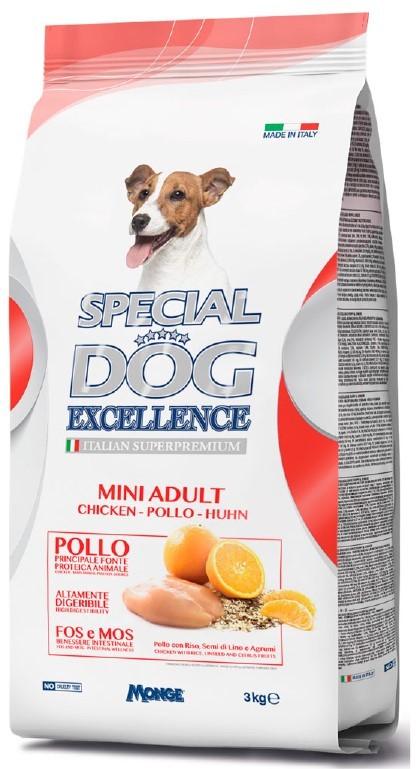 Сухой корм для собак Special Dog EXCELLENCE MINI ADULT Chicken 3kg